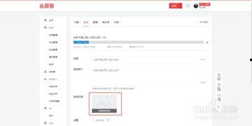 通过视频怎么上传头条号