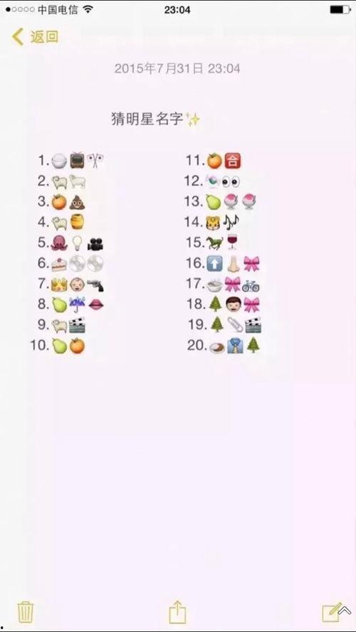 图片猜六位明星的名字,从图片中探寻他们的名字之谜