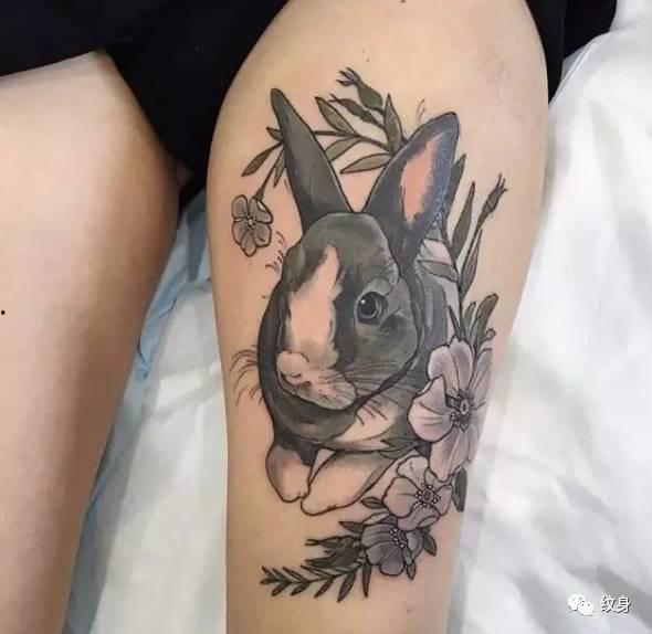 网红妲己身上纹身图片